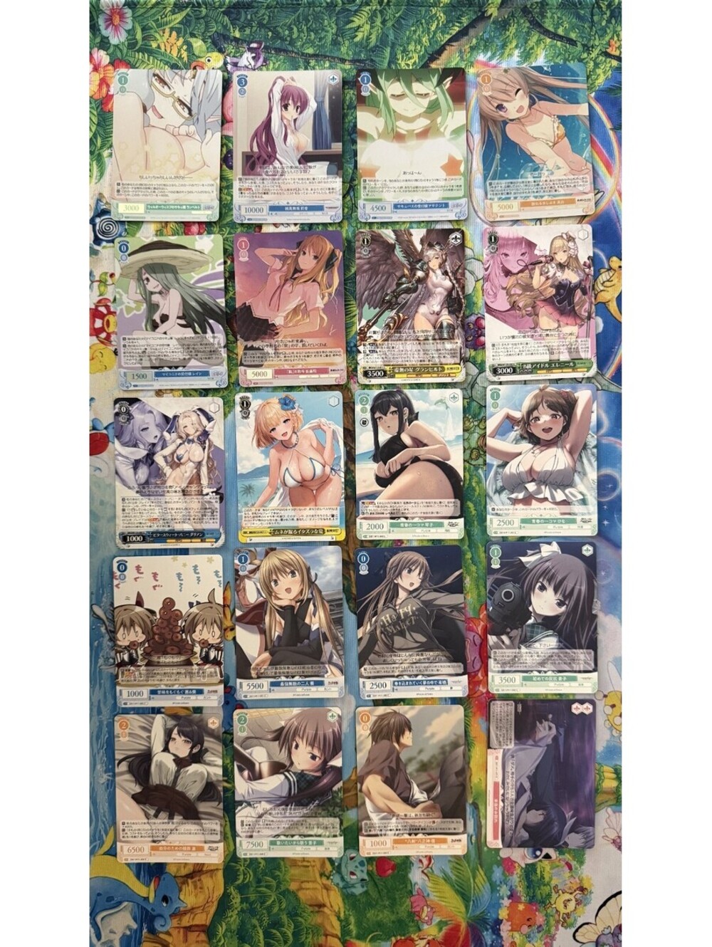 Weiss Schwarz 20 Card Lot Mixed Anime TCG RAW D6